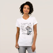Alice in Wonderland Quotes T-shirt (Voorkant volledig)