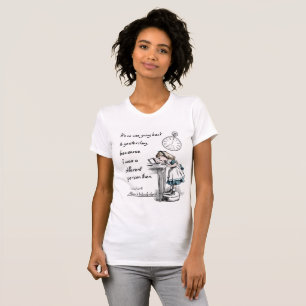 Alice in Wonderland Quotes T-shirt