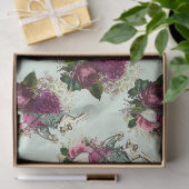 Alice in Wonderland Rabbit Green Decoupage Tissuepapier (Geschenk)