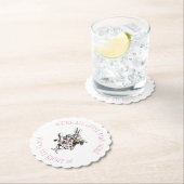 Alice in Wonderland Rabbit met Mad Quote Kartonnen Onderzetters (Insitu)