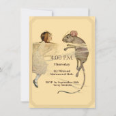 Alice in Wonderland Rabbit Mouse Kaart (Achterkant)