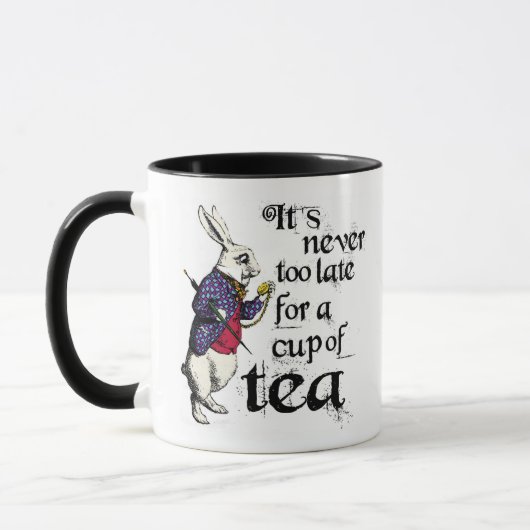 Alice in Wonderland Rabbit Novelty Tea Mok (Links)