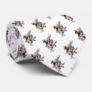 Alice in Wonderland Rabbit Stropdas
