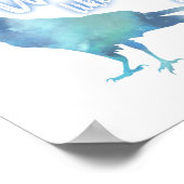 Alice in Wonderland Raven Horizontal Print (Hoek)