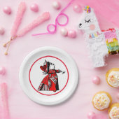 Alice in Wonderland Red Queen Papieren Bordje (Feest)