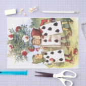  Alice in Wonderland Red Roses ontspringen Tissuepapier (Craft)