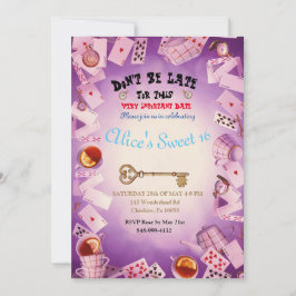 Alice in Wonderland redt de datum-inspringingen Save The Date