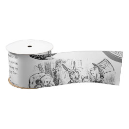 Alice in Wonderland Ribbon Satijnen Lint