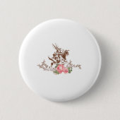 alice in wonderland ronde button 5,7 cm (Voorkant)