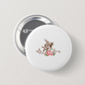 alice in wonderland ronde button 5,7 cm (Voorkant /achterkant)