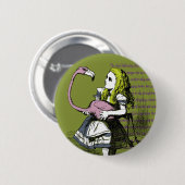 Alice in Wonderland Ronde Button 5,7 Cm (Voorkant /achterkant)