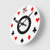 Alice in Wonderland Ronde Klok (Hoek)