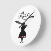 Alice in Wonderland Ronde Klok (Hoek)