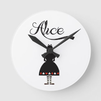 Alice in Wonderland Ronde Klok