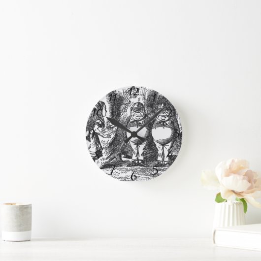 Alice in Wonderland Ronde Klok (Huis)