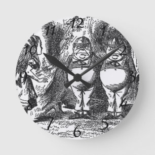 Alice in Wonderland Ronde Klok