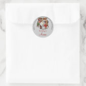 Alice in Wonderland Ronde Sticker (Tas)