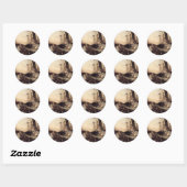 Alice in Wonderland Ronde Sticker (Vel)