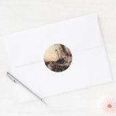 Alice in Wonderland Ronde Sticker (Envelop)
