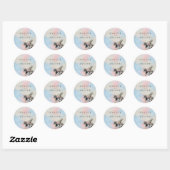 Alice in Wonderland Ronde Sticker (Vel)