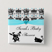 Alice in Wonderland Royal Crowns Baby shower