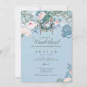 Alice in Wonderland Roze Birthday Kaart (Voorkant)