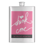 Alice in Wonderland Roze Drink Flacon (Voorkant)