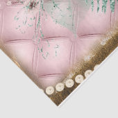 Alice in Wonderland Roze Flamingo Luxury Tissuepapier (Detail)