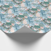 Alice in Wonderland Roze ontkoppeling Cadeaupapier (Hoek)