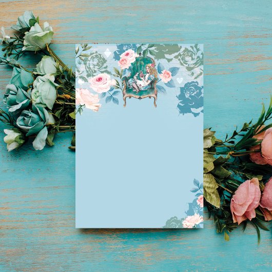 Alice in Wonderland Roze ontkoppeling Post-it® Notes