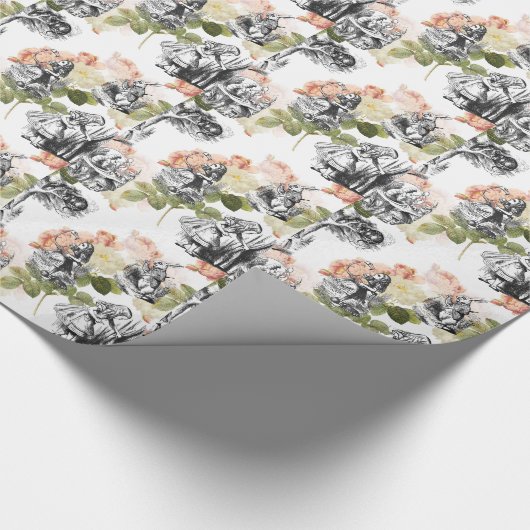 Alice in Wonderland Rozen die papier verpakken (Hoek)