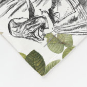 Alice in Wonderland Rozen Fleece Blanket Deken (Hoek)