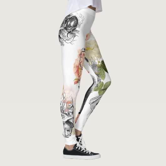 Alice in Wonderland  Rozen Leggings (Rechts)