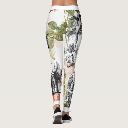 Alice in Wonderland  Rozen Leggings (Achterkant)
