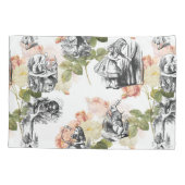 Alice in Wonderland Rozen Pillow Hoesje Kussensloop (Achterkant)