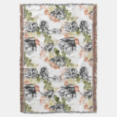 Alice in Wonderland Rozen Throw Blanket Deken (Voorkant Verticaal)