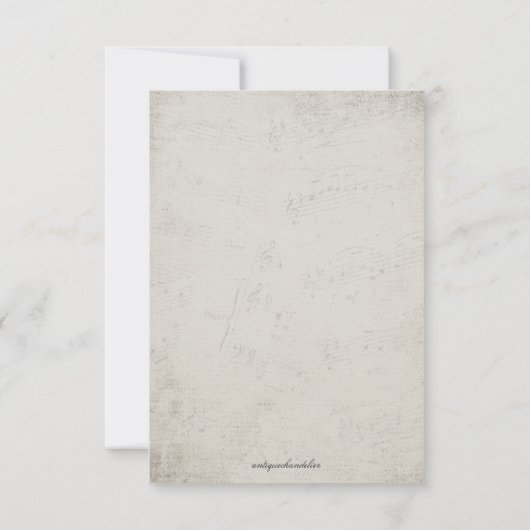  Alice in Wonderland RSVP-kaarten RSVP Kaartje (Achterkant)