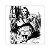 Alice in Wonderland Rubberstempel (Afrduk)