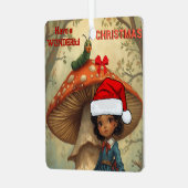 Alice in Wonderland Rups Kerst Ornament (Voorkant links)