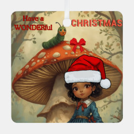 Alice in Wonderland Rups Kerst Ornament
