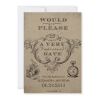  Alice in Wonderland Save the Date