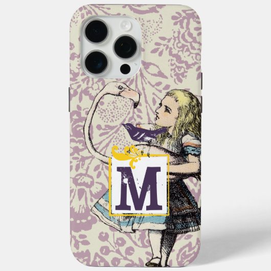 Alice in Wonderland schattig FLAMINGO Case-Mate iPhone Case (Achterkant)