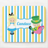 Alice in Wonderland Schattigee aangepaste Kinderen Muismat (Voorkant)