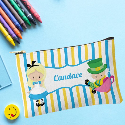 Alice in Wonderland Schattigee Gepersonaliseerde M Etui