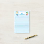 Alice in Wonderland Schattigee Kinder gepersonalis Post-it® Notes (Op bureau)