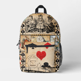 Alice in Wonderland schooltas Bedrukte Rugzak