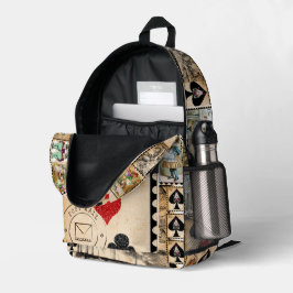 Alice in Wonderland schooltas Bedrukte Rugzak