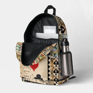 Alice in Wonderland schooltas Bedrukte Rugzak