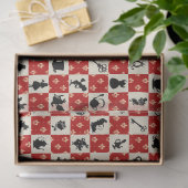 Alice in Wonderland Serie Ontwerp 12 Tissuepapier (Geschenk)