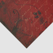 Alice in Wonderland Serie Ontwerp 9 Tissuepapier (Detail)